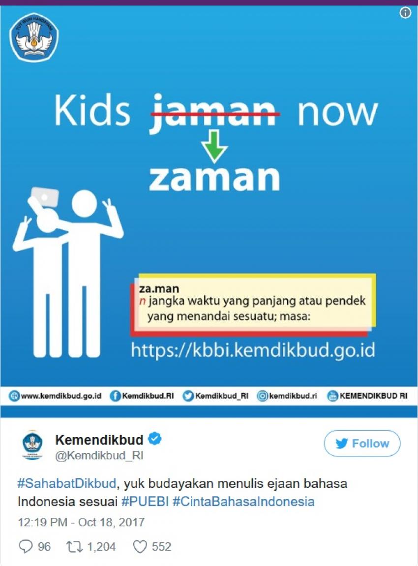 Heboh Istilah Kekinian Kids Jaman Now Makin Populer Heboh Istilah Kekinian Kids Jaman Now Makin Populer