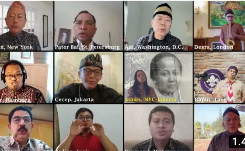 Warga Berbagai Benua Rayakan Hari Kartini Dengan Menyanyi Bersama